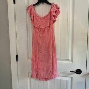 Seven7 Coral Textured Garment